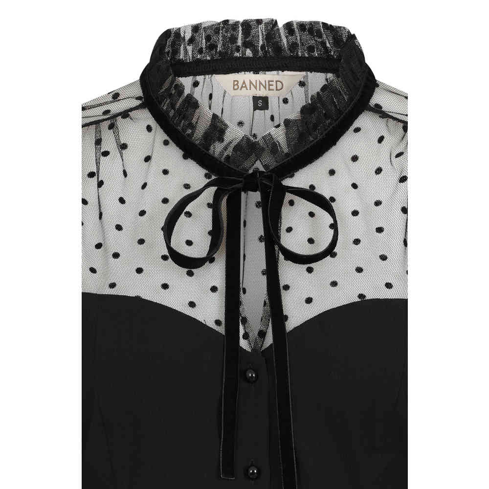 Banned - Luna Chemisier - Noir